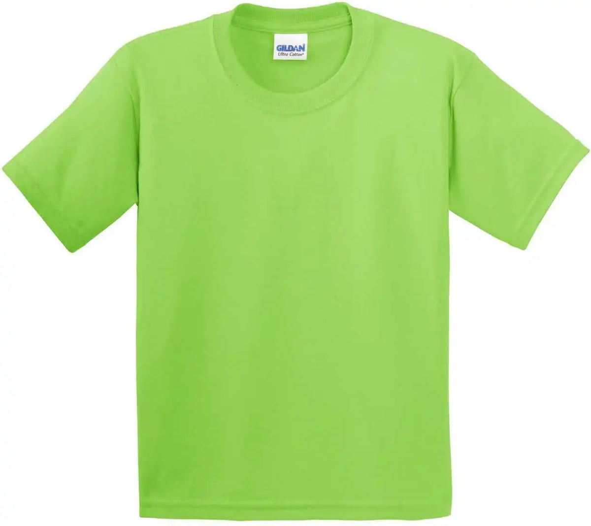 Gildan 2000b Youth Ultra Cotton 100% t Shirt Lime