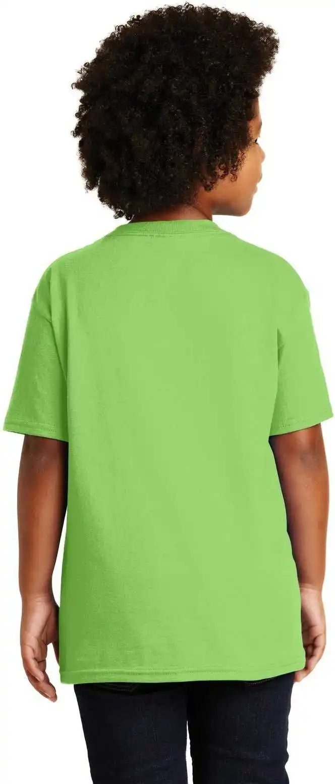 Gildan 2000b Youth Ultra Cotton 100% t Shirt Lime