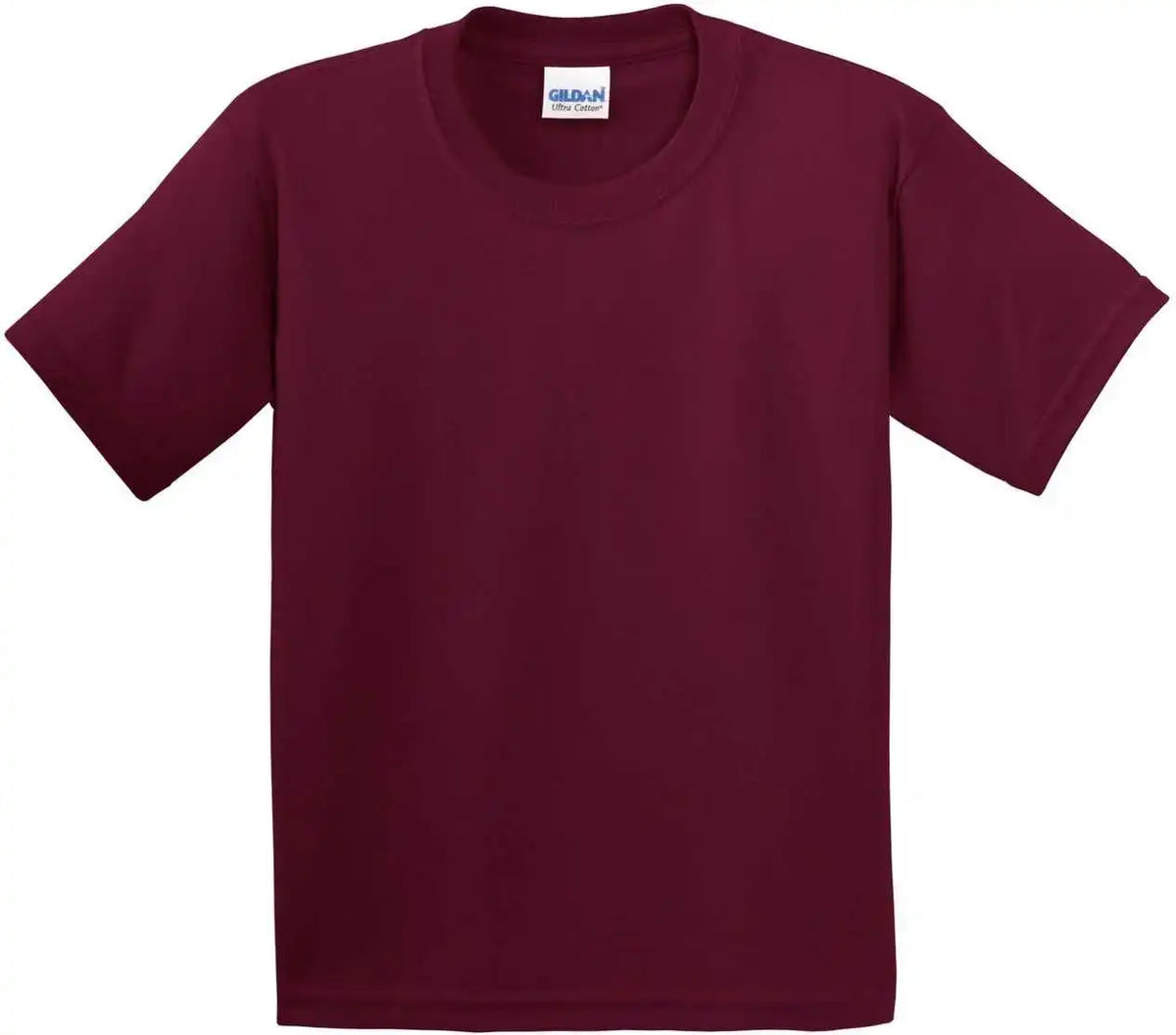 Gildan 2000b Youth Ultra Cotton 100% t Shirt Maroon