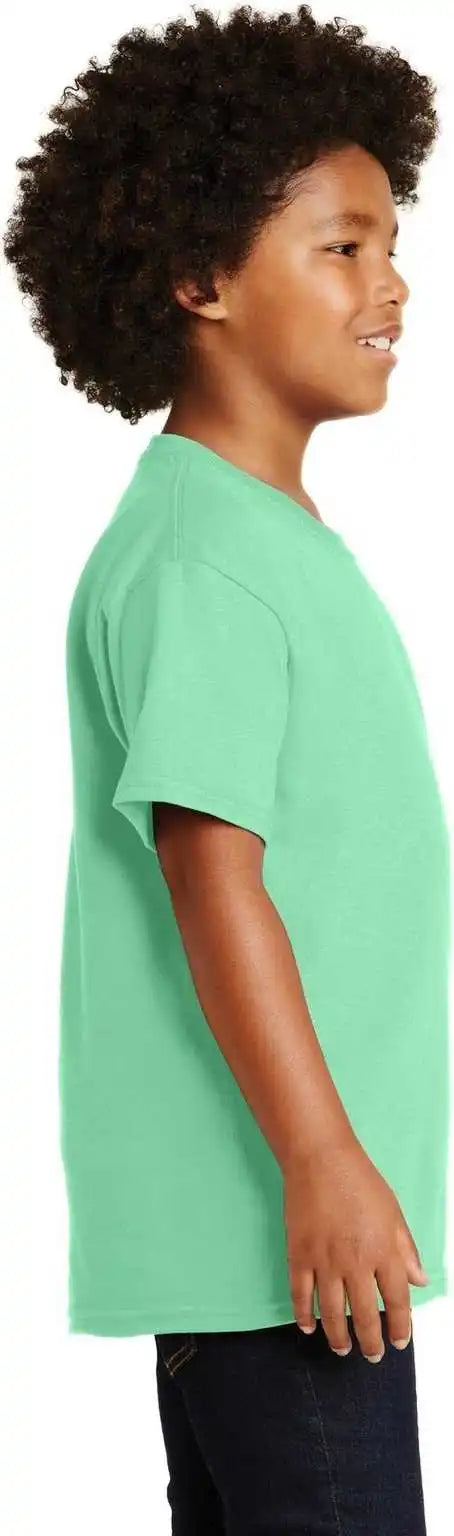 Gildan 2000b Youth Ultra Cotton 100% t Shirt Mint Green