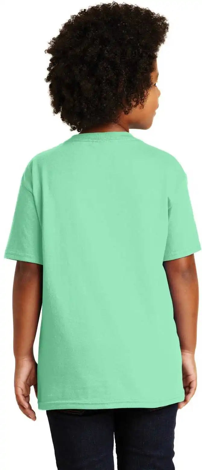 Gildan 2000b Youth Ultra Cotton 100% t Shirt Mint Green