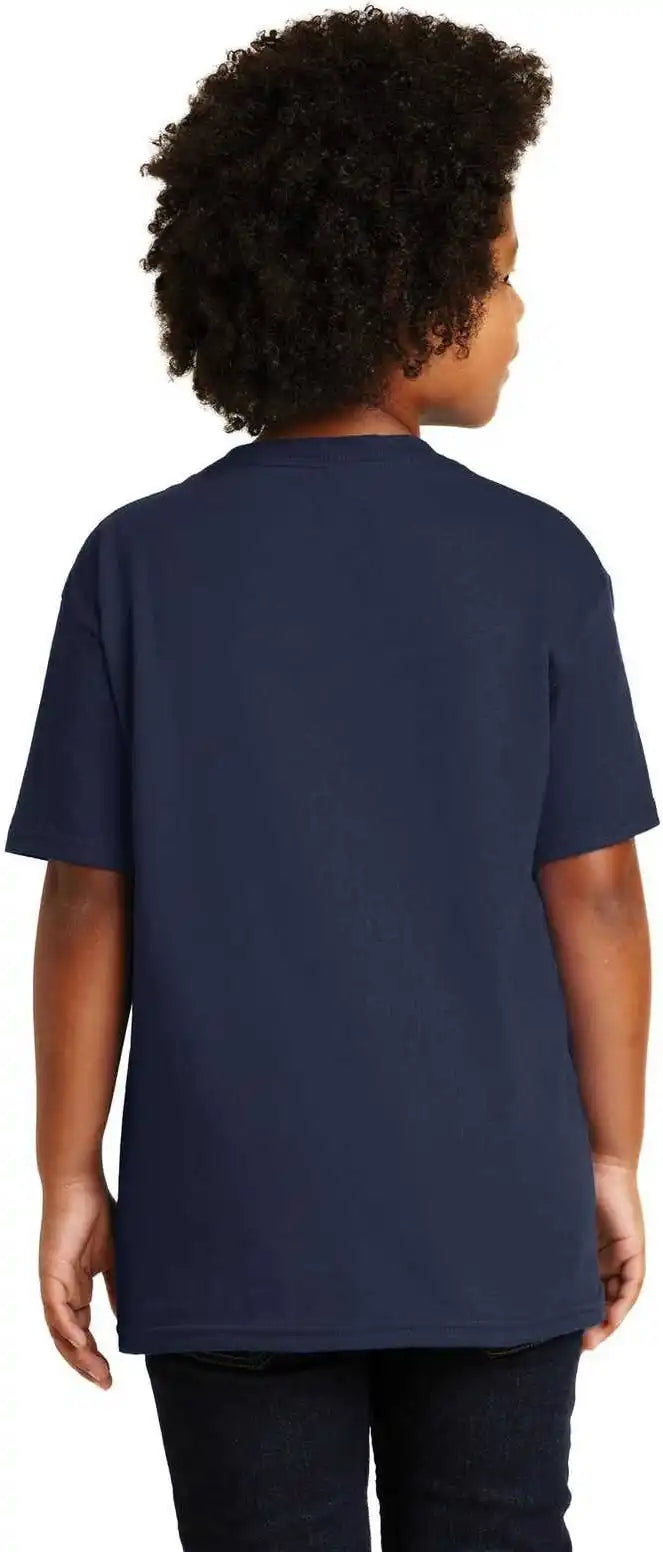 Gildan 2000b Youth Ultra Cotton 100% t Shirt Navy