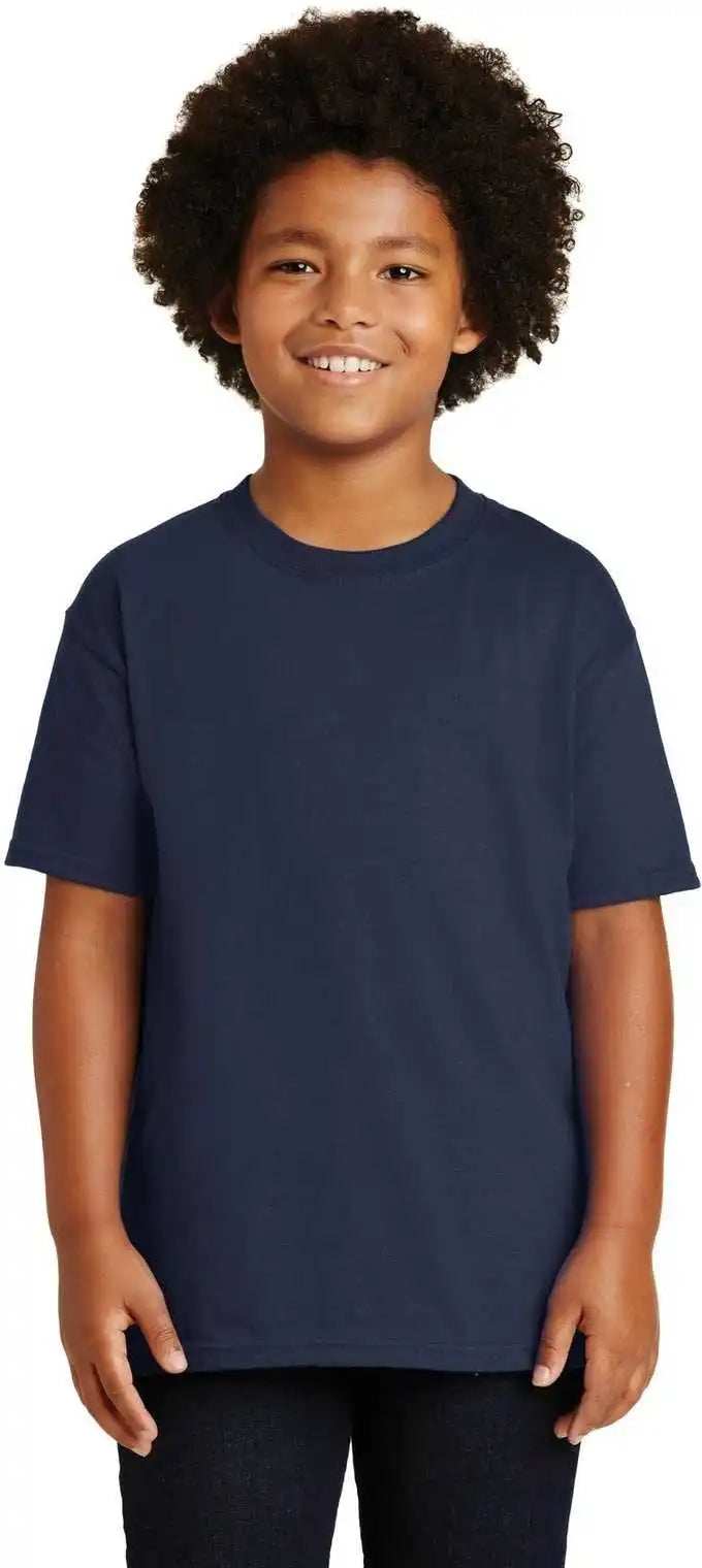 Gildan 2000b Youth Ultra Cotton 100% t Shirt Navy