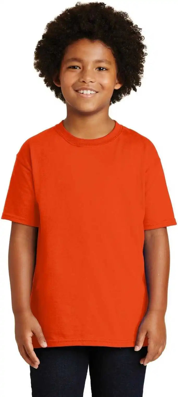 Gildan 2000b Youth Ultra Cotton 100% t Shirt Orange