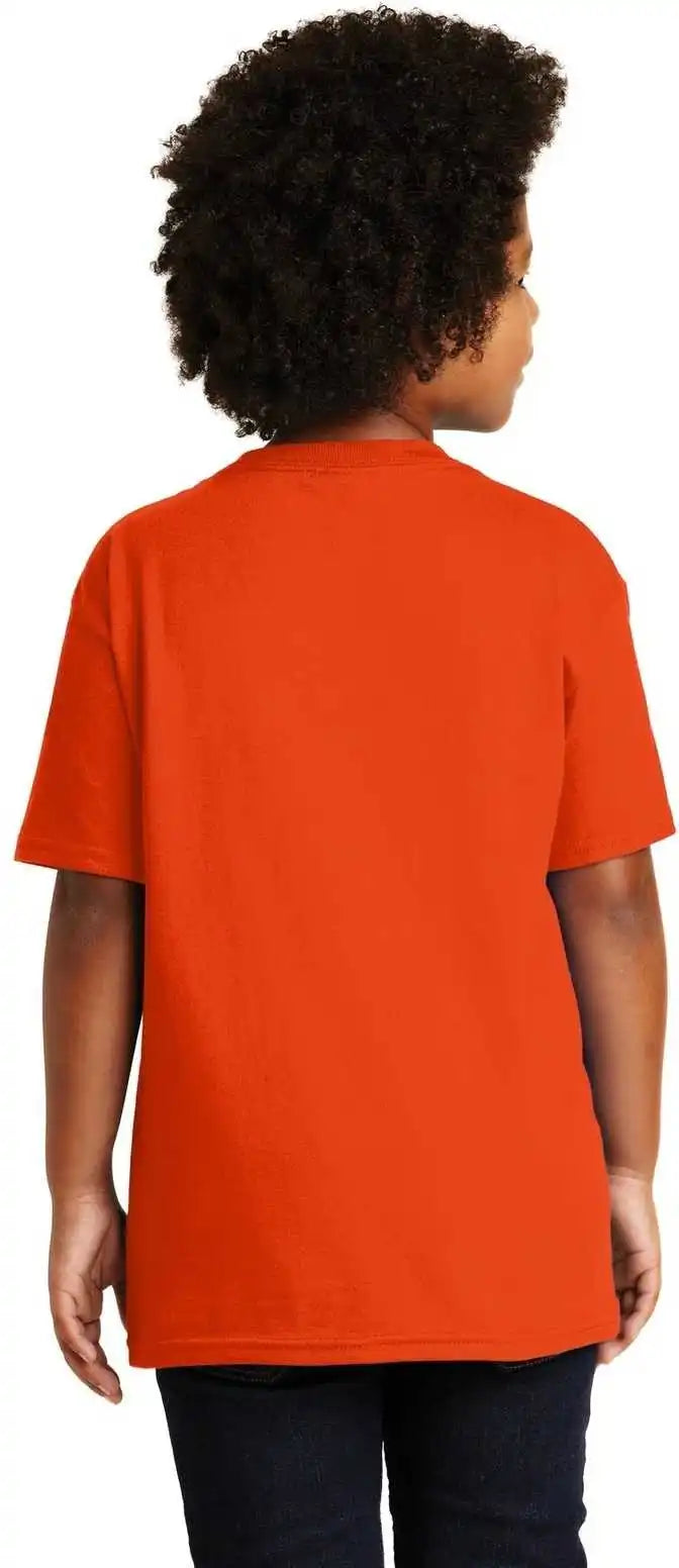 Gildan 2000b Youth Ultra Cotton 100% t Shirt Orange