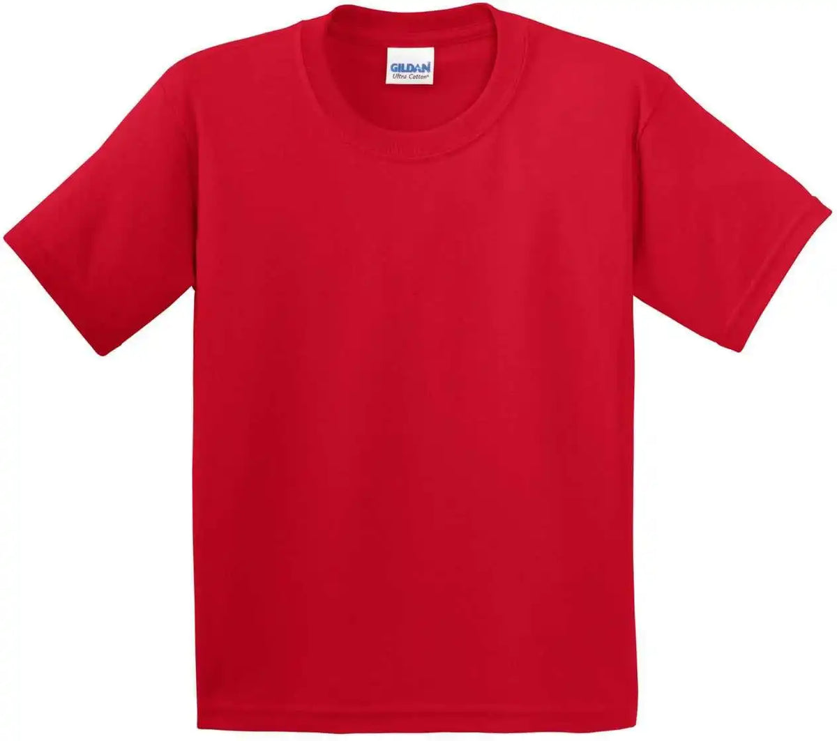 Gildan 2000b Youth Ultra Cotton 100% t Shirt Red