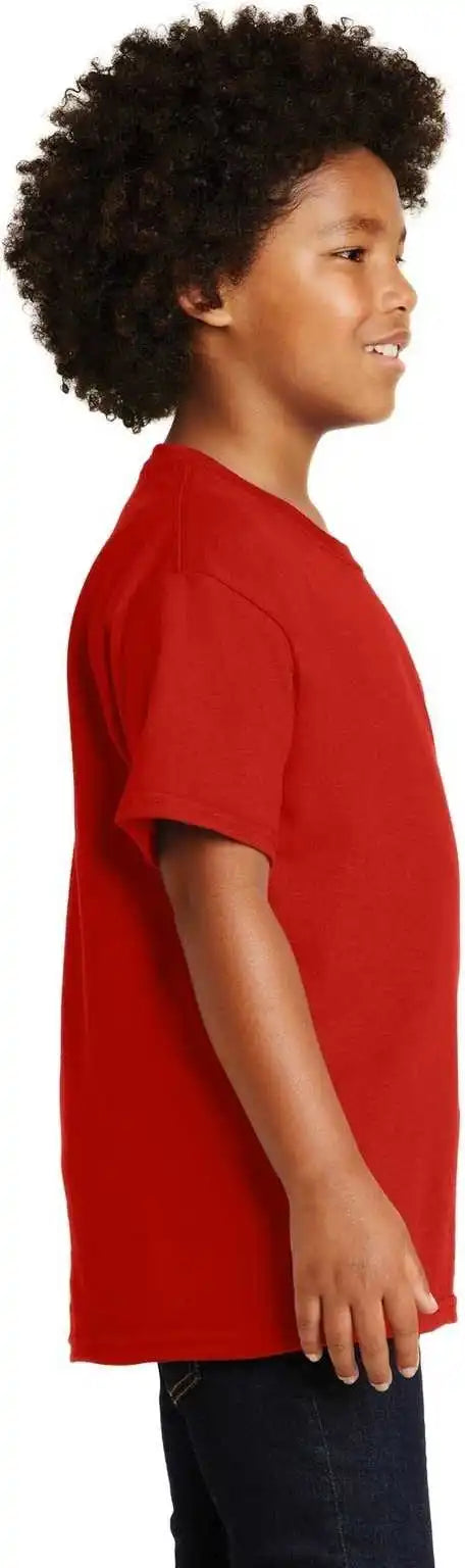 Gildan 2000b Youth Ultra Cotton 100% t Shirt Red
