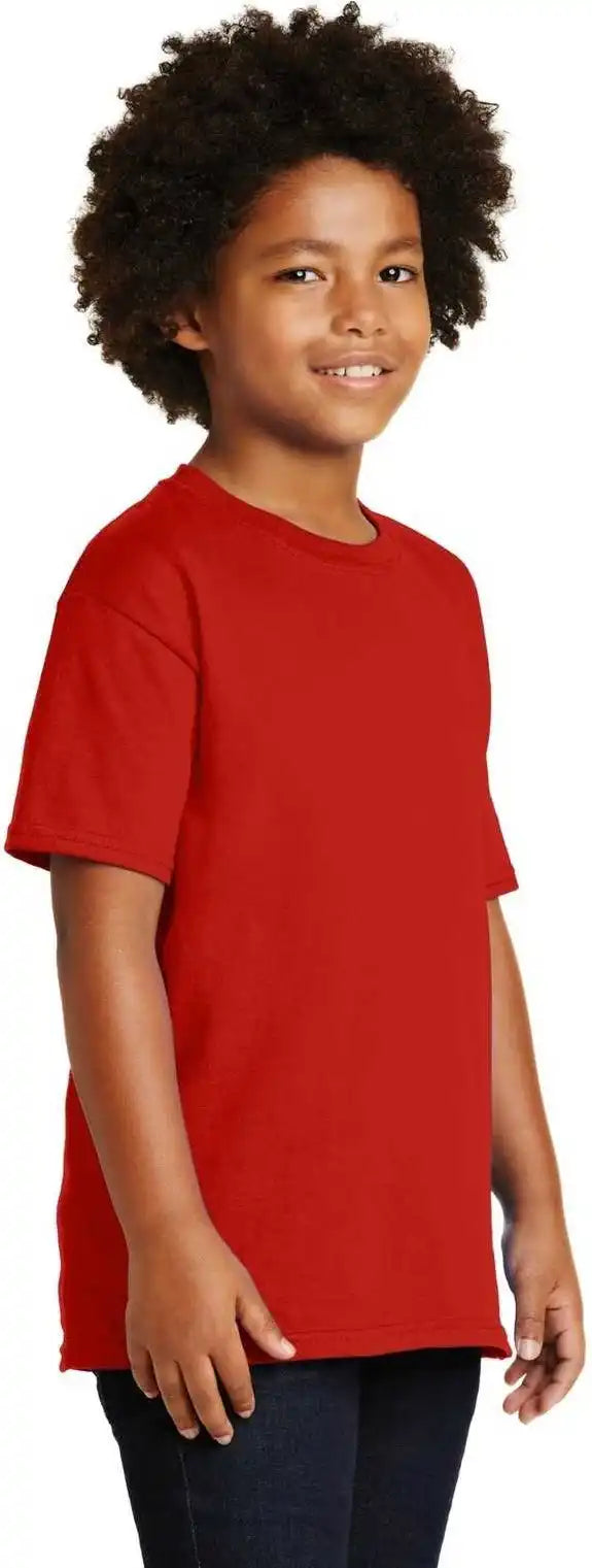 Gildan 2000b Youth Ultra Cotton 100% t Shirt Red