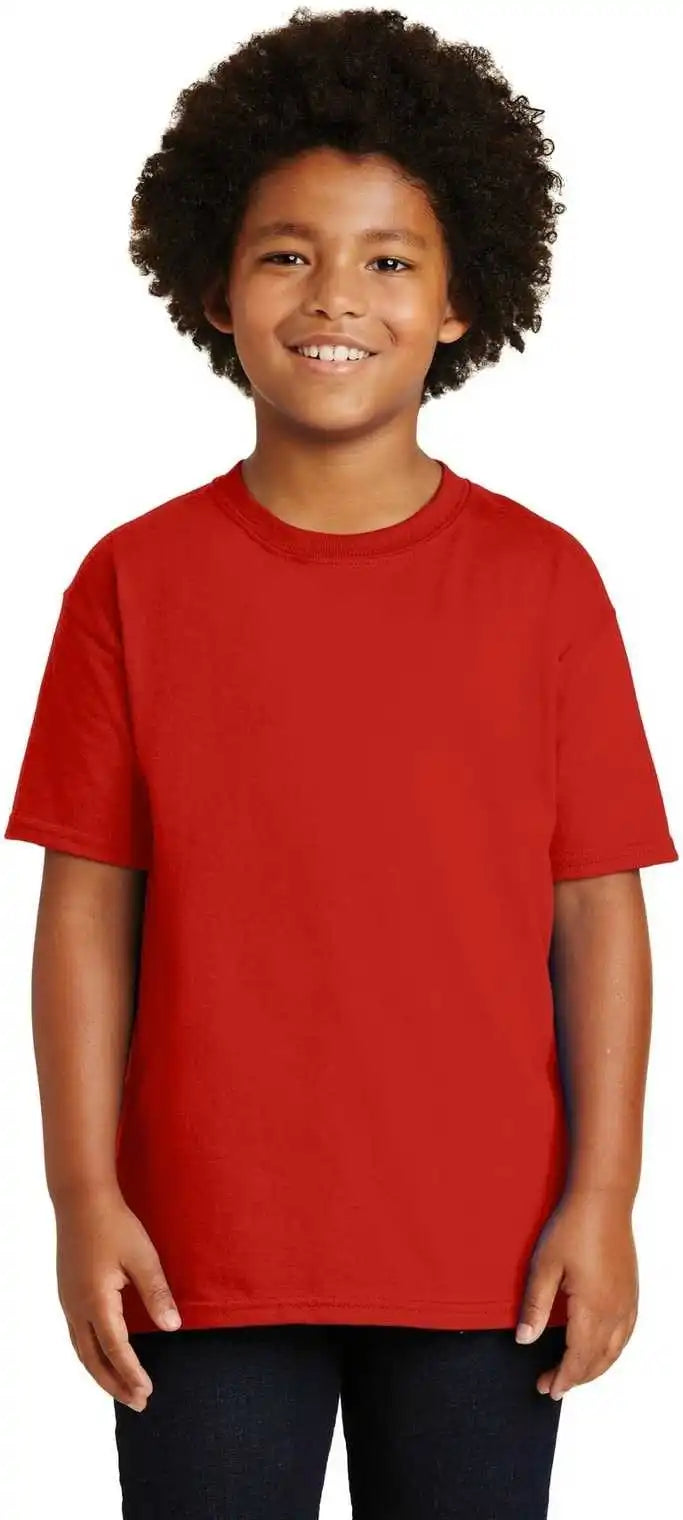 Gildan 2000b Youth Ultra Cotton 100% t Shirt Red