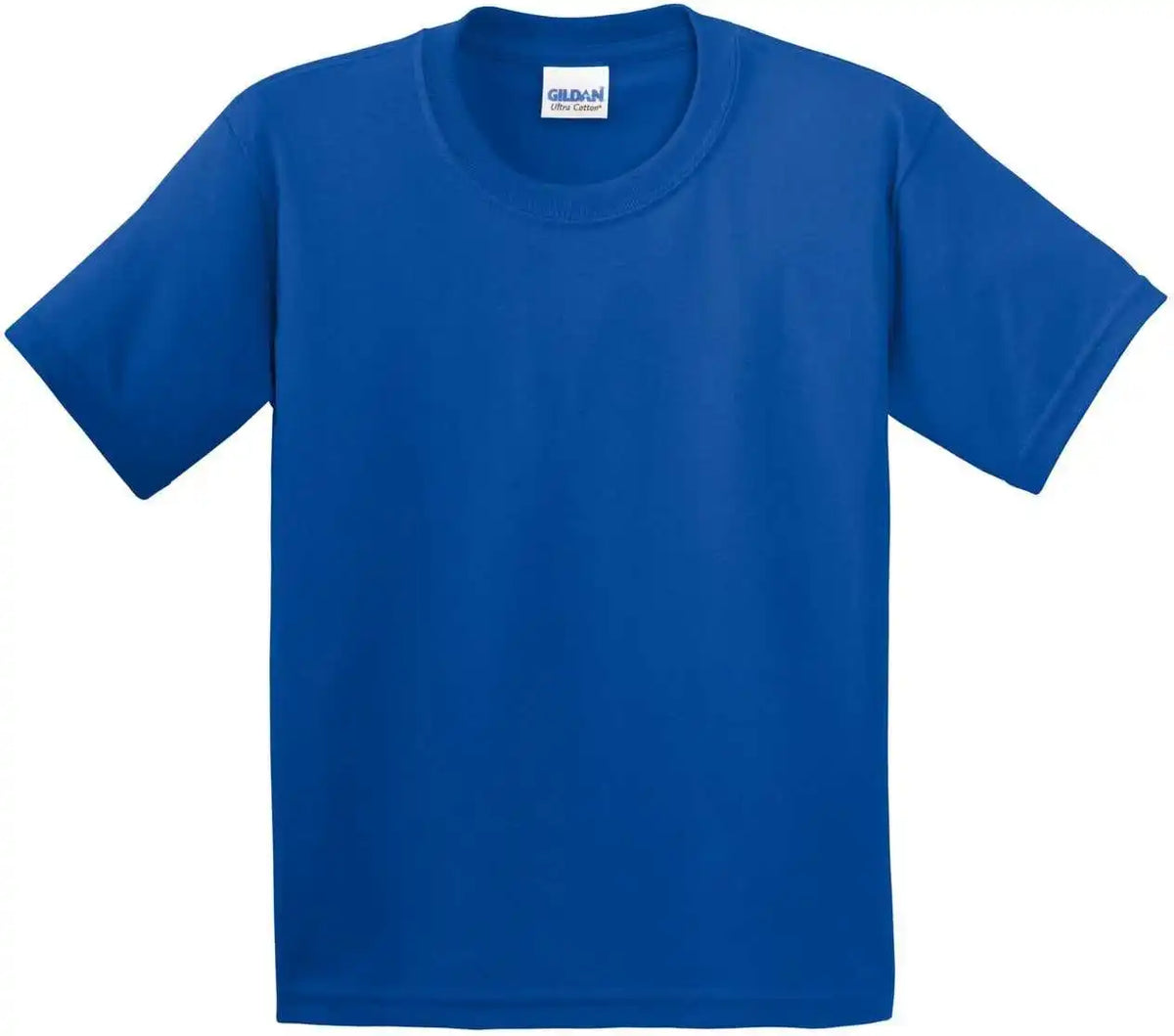 Gildan 2000b Youth Ultra Cotton 100% t Shirt Royal