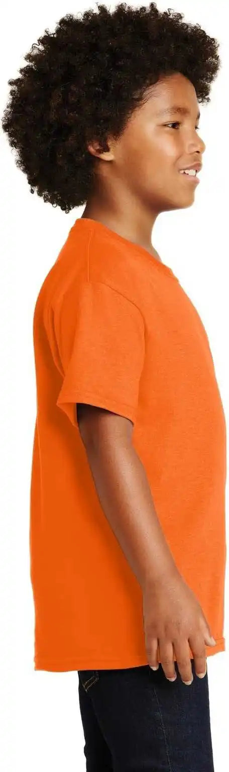 Gildan 2000b Youth Ultra Cotton 100% t Shirt S. Orange