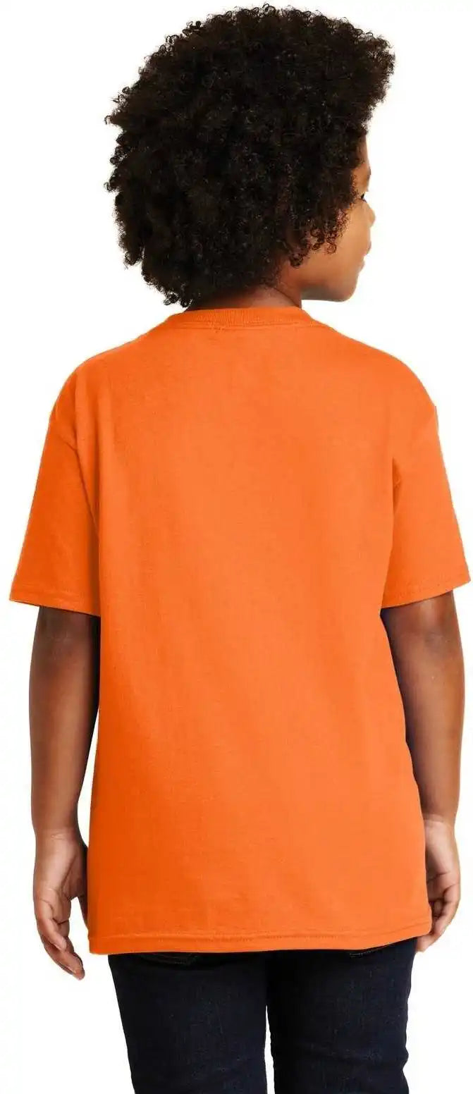 Gildan 2000b Youth Ultra Cotton 100% t Shirt S. Orange