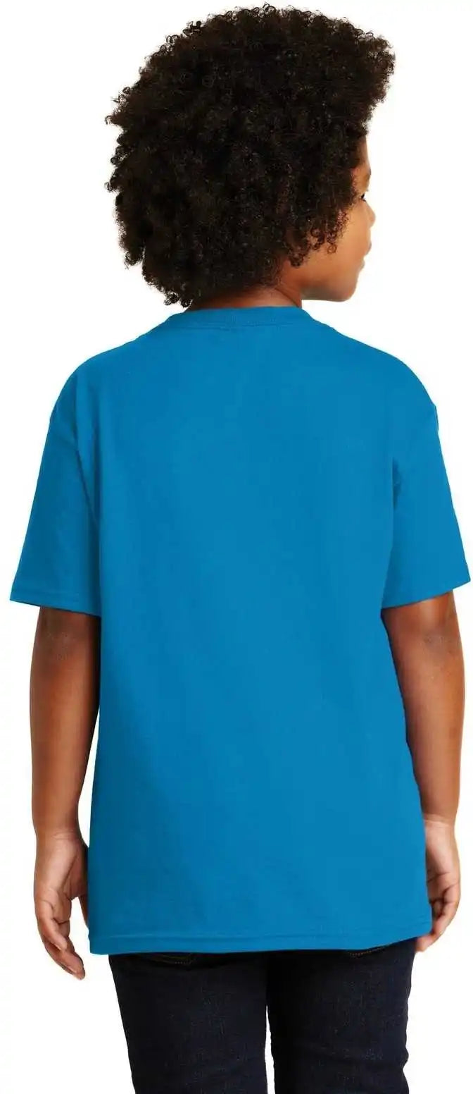 Gildan 2000b Youth Ultra Cotton 100% t Shirt Sapphire