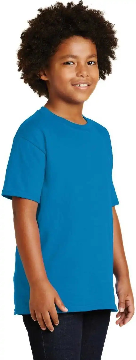 Gildan 2000b Youth Ultra Cotton 100% t Shirt Sapphire