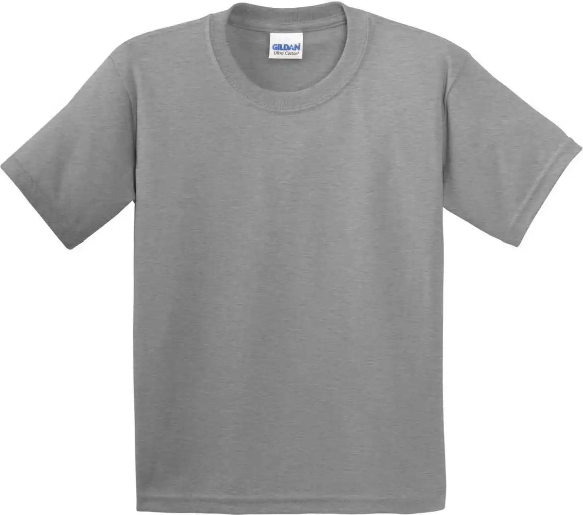 Gildan 2000b Youth Ultra Cotton 100% t Shirt Sport Gray