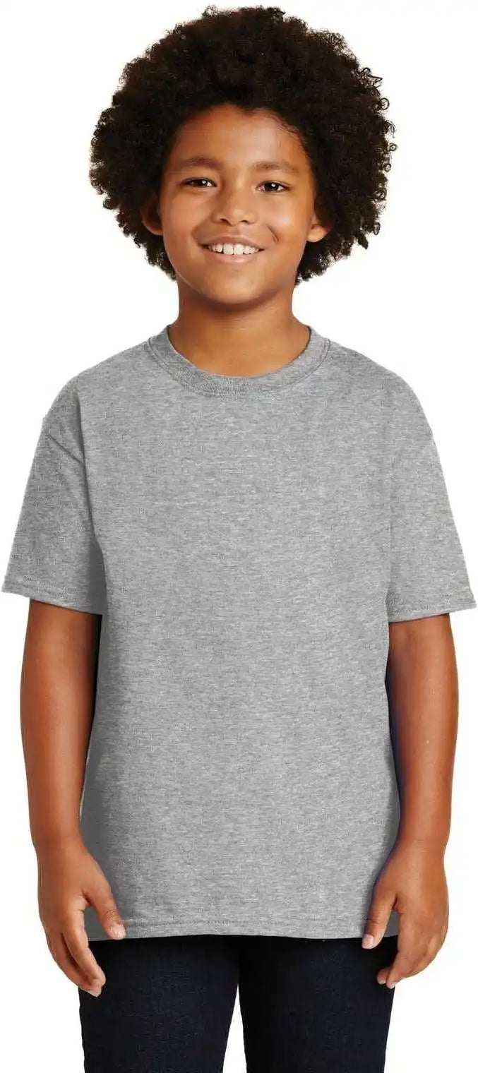 Gildan 2000b Youth Ultra Cotton 100% t Shirt Sport Gray