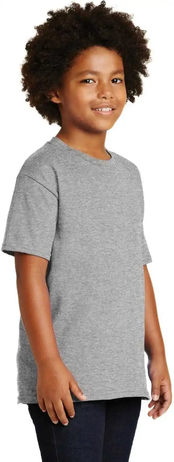 Gildan 2000b Youth Ultra Cotton 100% t Shirt Sport Gray
