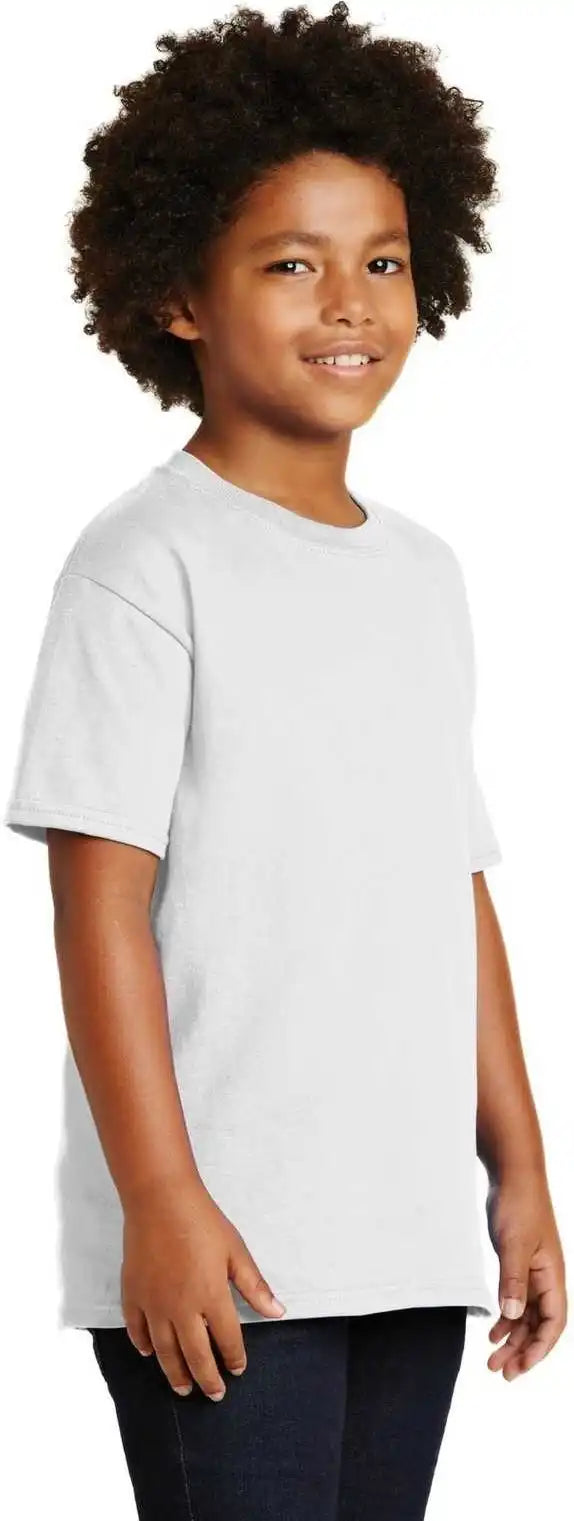 Gildan 2000b Youth Ultra Cotton 100% t Shirt White