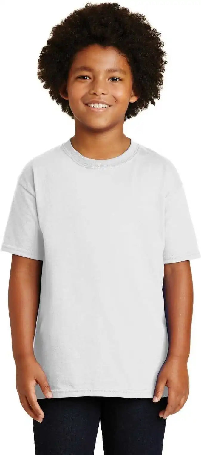 Gildan 2000b Youth Ultra Cotton 100% t Shirt White