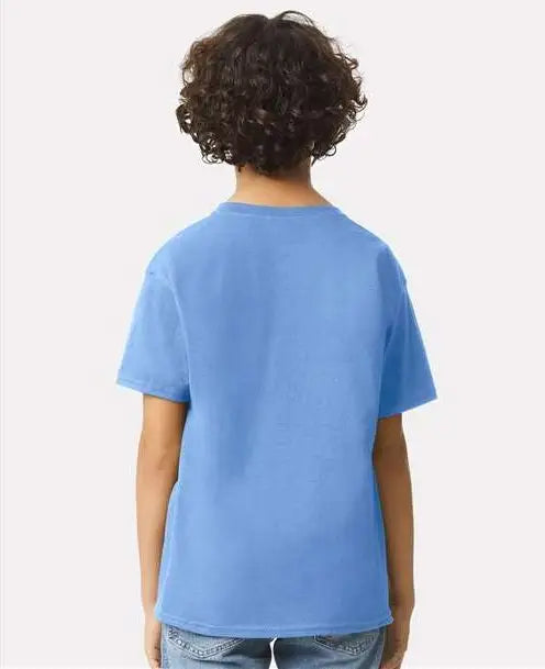 Gildan 2000bg Ultra Cotton Youth T-shirt - 2000b - Carolina Blue