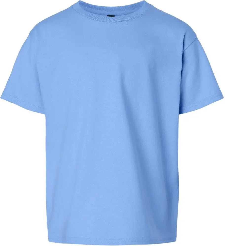Gildan 2000bg Ultra Cotton Youth T-shirt - 2000b - Carolina Blue - Xs