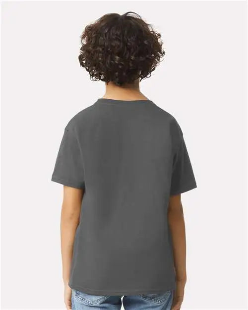 Gildan 2000bg Ultra Cotton Youth T-shirt - 2000b - Charcoal