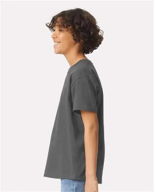 Gildan 2000bg Ultra Cotton Youth T-shirt - 2000b - Charcoal