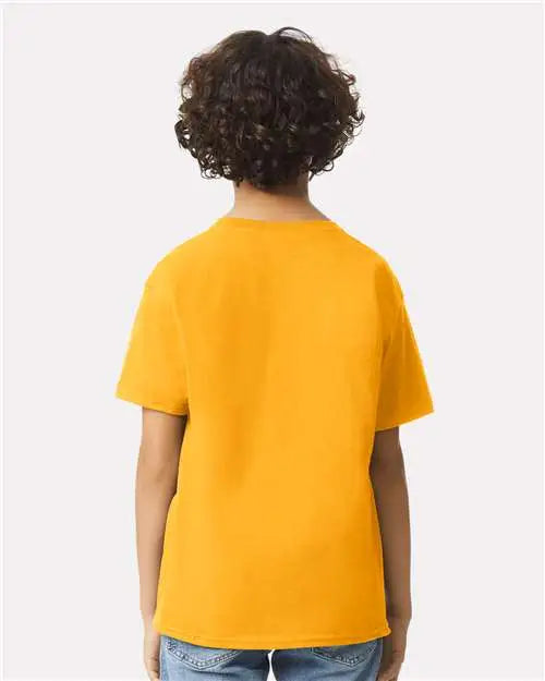 Gildan 2000bg Ultra Cotton Youth T-shirt - 2000b - Gold
