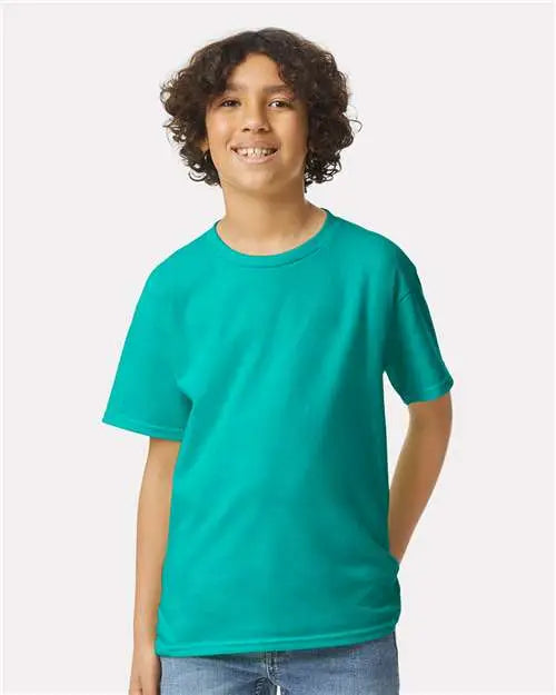 Gildan 2000bg Ultra Cotton Youth T-shirt - 2000b - Jade Dome