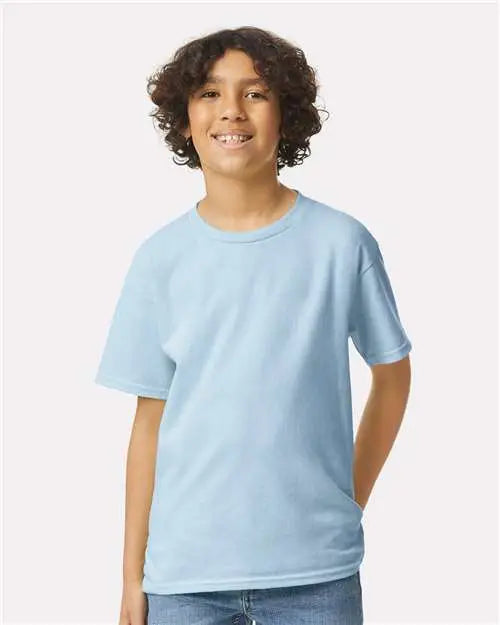 Gildan 2000bg Ultra Cotton Youth T-shirt - 2000b - Light Blue