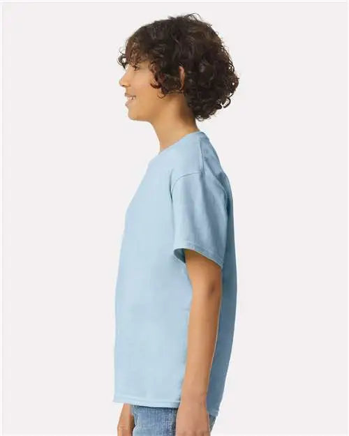 Gildan 2000bg Ultra Cotton Youth T-shirt - 2000b - Light Blue
