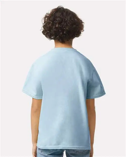 Gildan 2000bg Ultra Cotton Youth T-shirt - 2000b - Light Blue