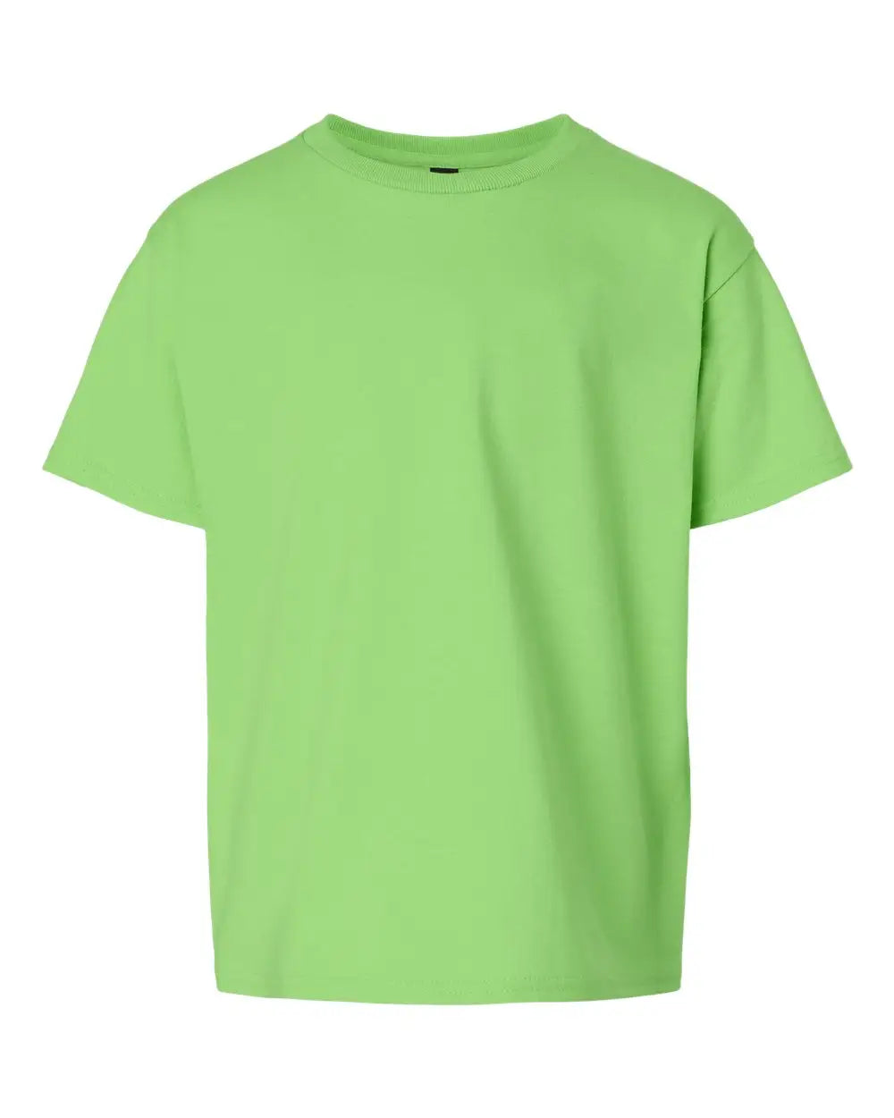 Gildan 2000bg Ultra Cotton Youth T-shirt - 2000b - Lime - Xs