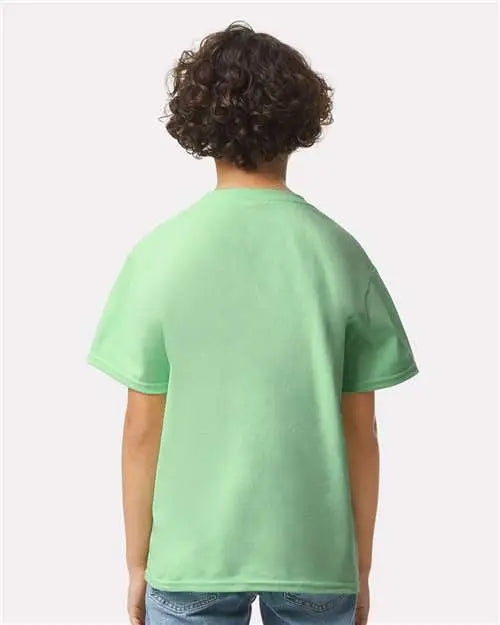 Gildan 2000bg Ultra Cotton Youth T-shirt - 2000b - Mint Green