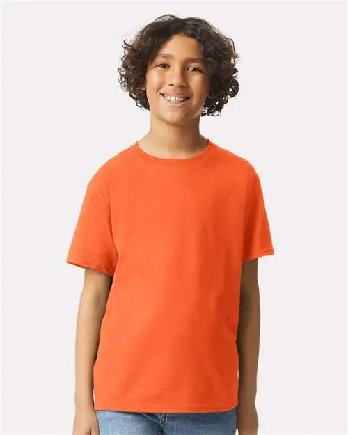 Gildan 2000bg Ultra Cotton Youth T-shirt - 2000b - Orange