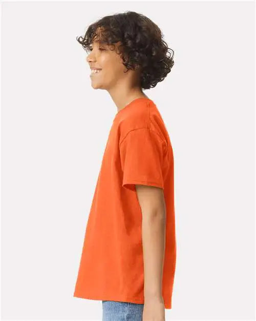 Gildan 2000bg Ultra Cotton Youth T-shirt - 2000b - Orange