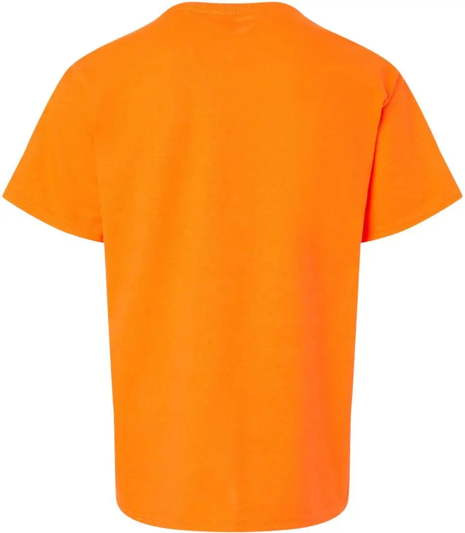 Gildan 2000bg Ultra Cotton Youth T-shirt - 2000b - Safety Orange