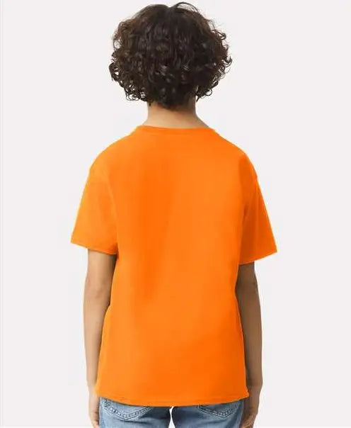 Gildan 2000bg Ultra Cotton Youth T-shirt - 2000b - Safety Orange