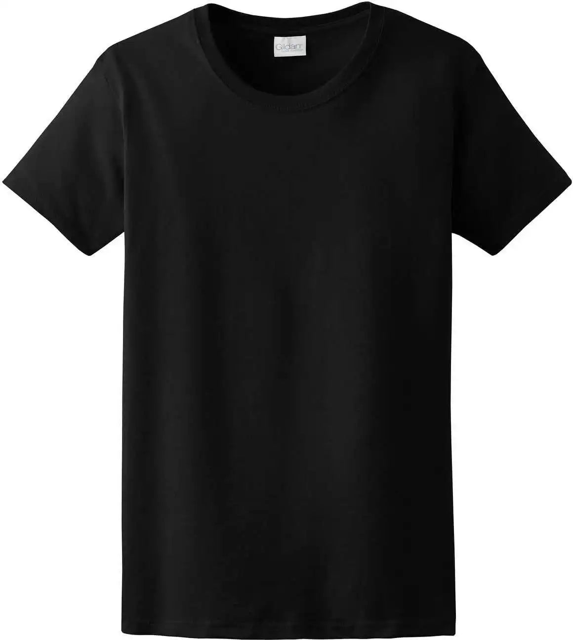 Gildan 2000l Ladies Ultra Cotton 100% t Shirt Black