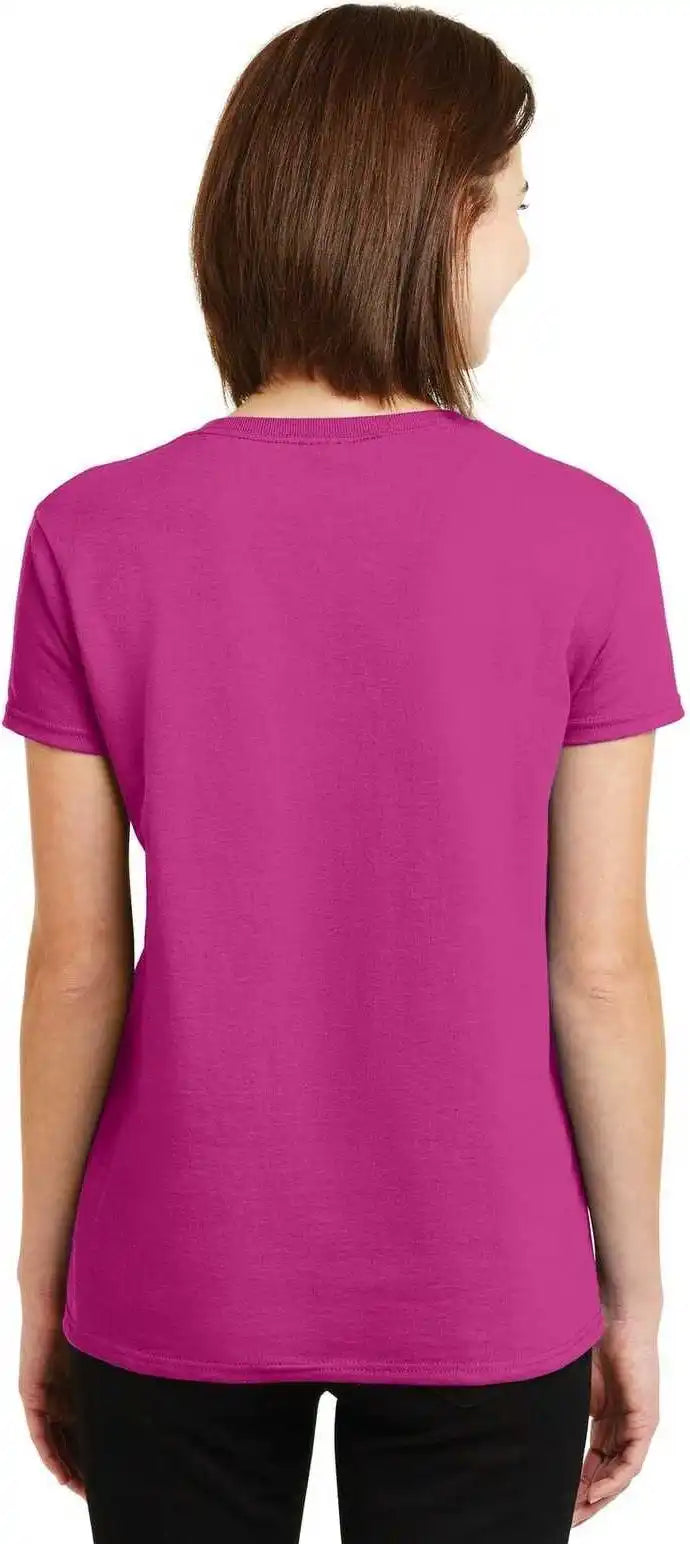 Gildan 2000l Ladies Ultra Cotton 100% t Shirt Heliconia
