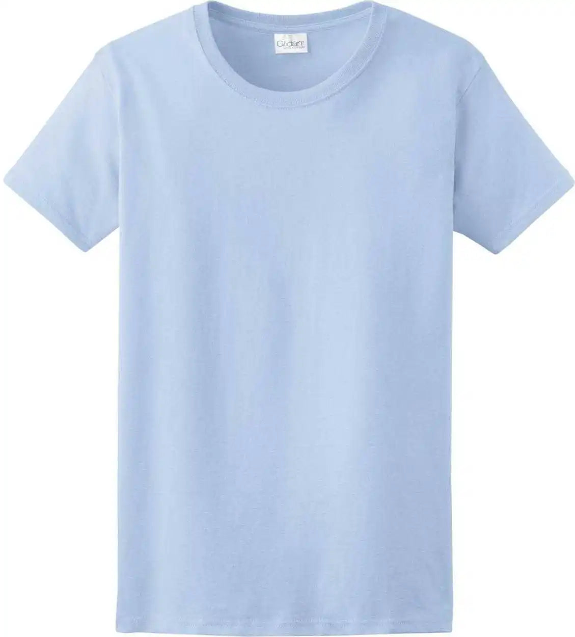 Gildan 2000l Ladies Ultra Cotton 100% t Shirt Light Blue