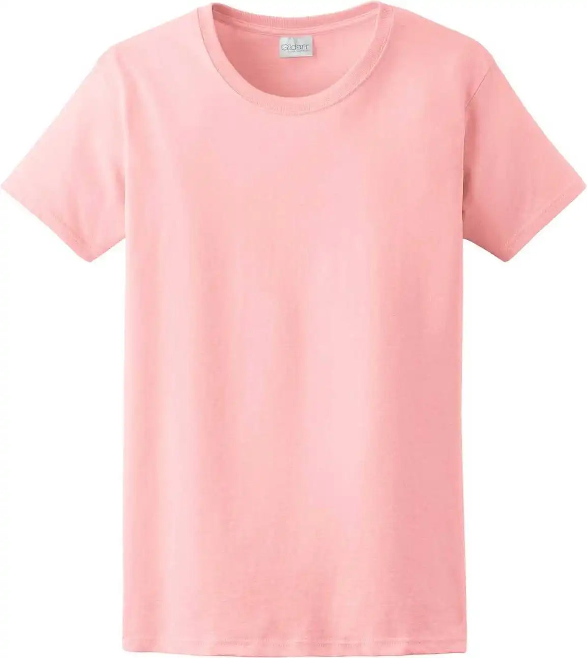 Gildan 2000l Ladies Ultra Cotton 100% t Shirt Light Pink