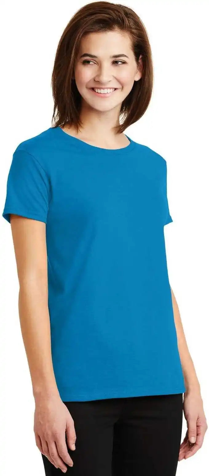 Gildan 2000l Ladies Ultra Cotton 100% t Shirt Sapphire