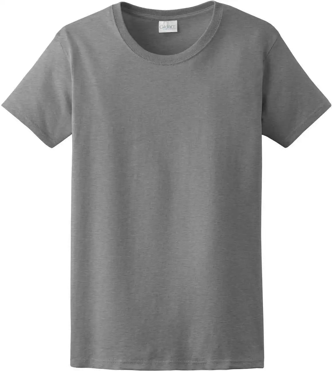 Gildan 2000l Ladies Ultra Cotton 100% t Shirt Sport Gray