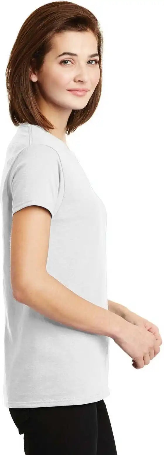 Gildan 2000l Ladies Ultra Cotton 100% t Shirt White