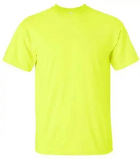 Gildan 2000t Ultra Cotton Tall t Shirt Safety Green