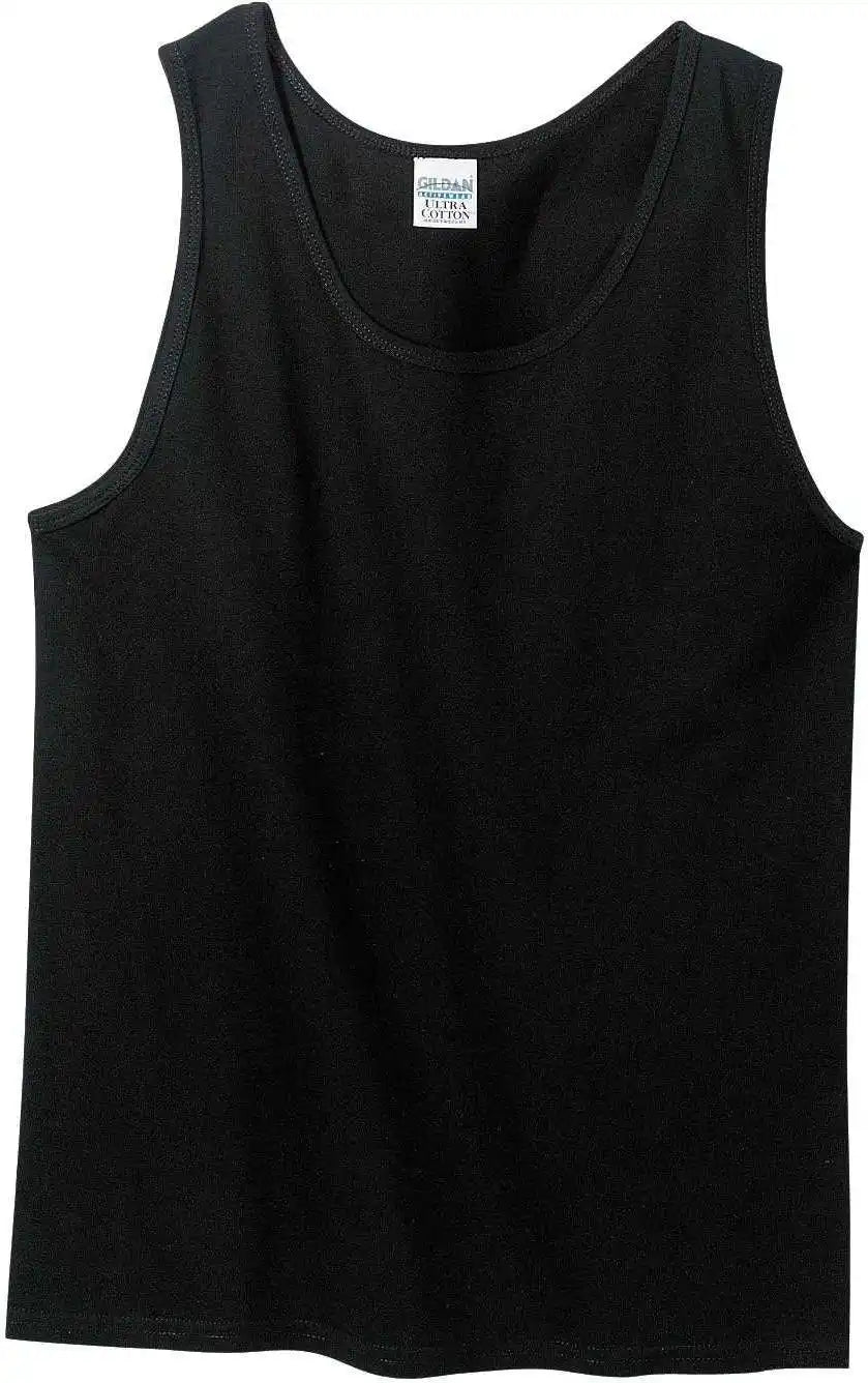 Gildan 2200 Ultra Cotton Tank Top Black