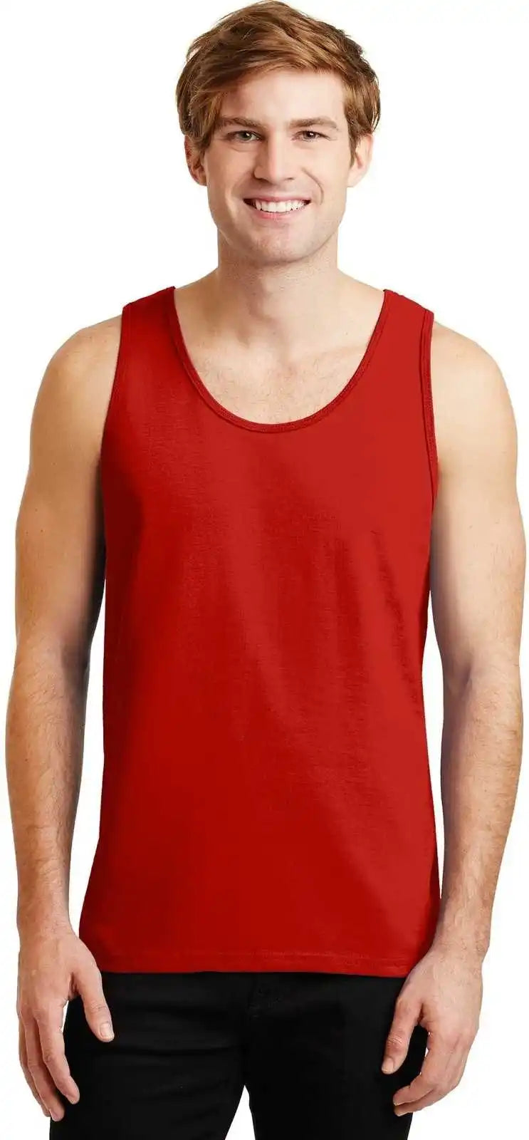 Gildan 2200 Ultra Cotton Tank Top Red