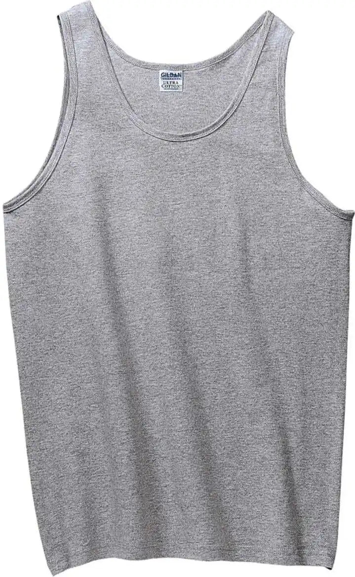 Gildan 2200 Ultra Cotton Tank Top Sport Gray