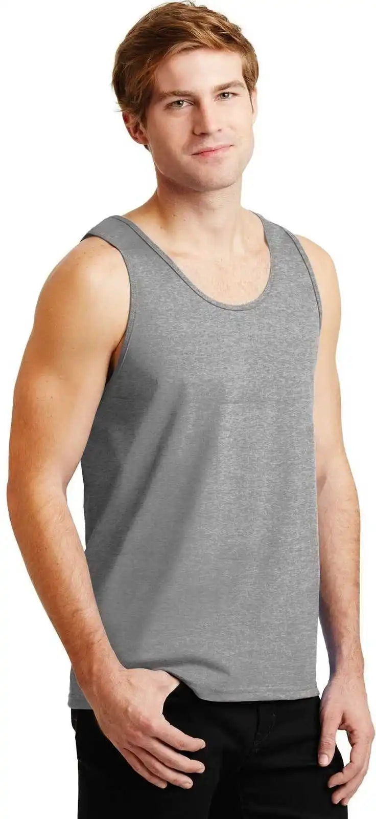 Gildan 2200 Ultra Cotton Tank Top Sport Gray